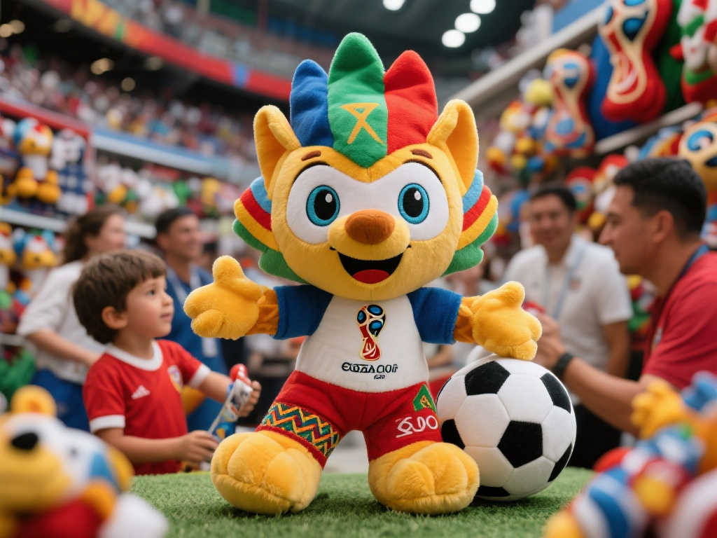 世界杯吉祥物周边产品大卖,全球销量破百万 世界杯吉祥物周边产品大卖,全球销量破百万