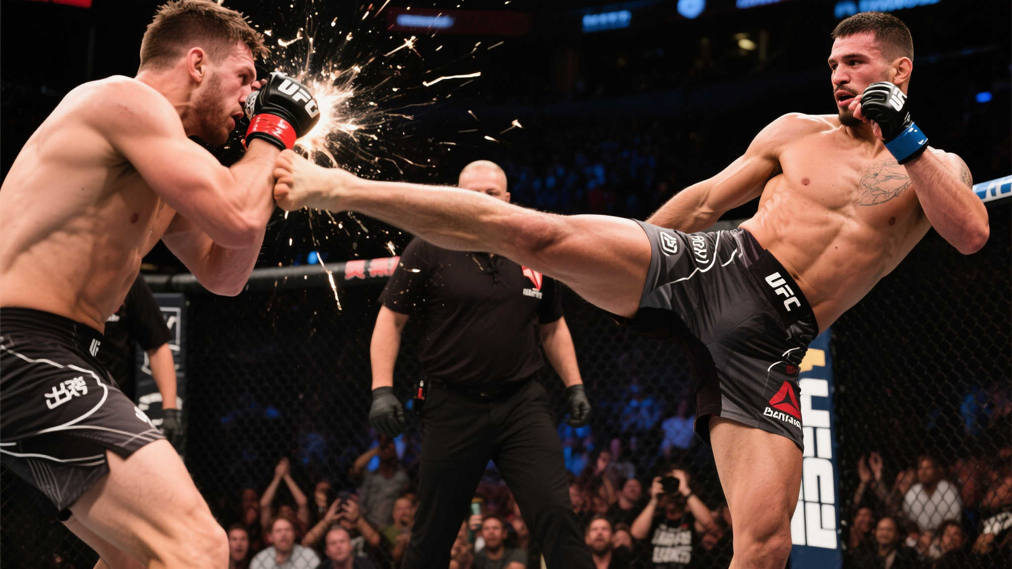 惊魂一击:彼得-达纳索飞膝绝技震撼KO沈楷雄! 惊魂一击:彼得-达纳索飞膝绝技震撼KO沈楷雄!